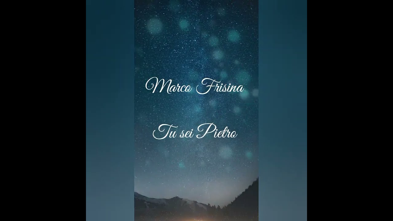 Tu sei Pietro 