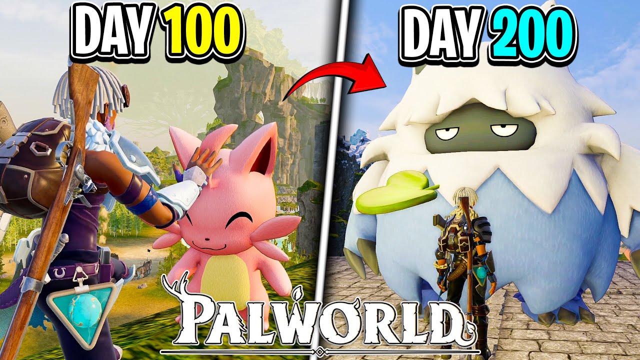 I SURVIVED 200 Days in PALWORLD in HINDI