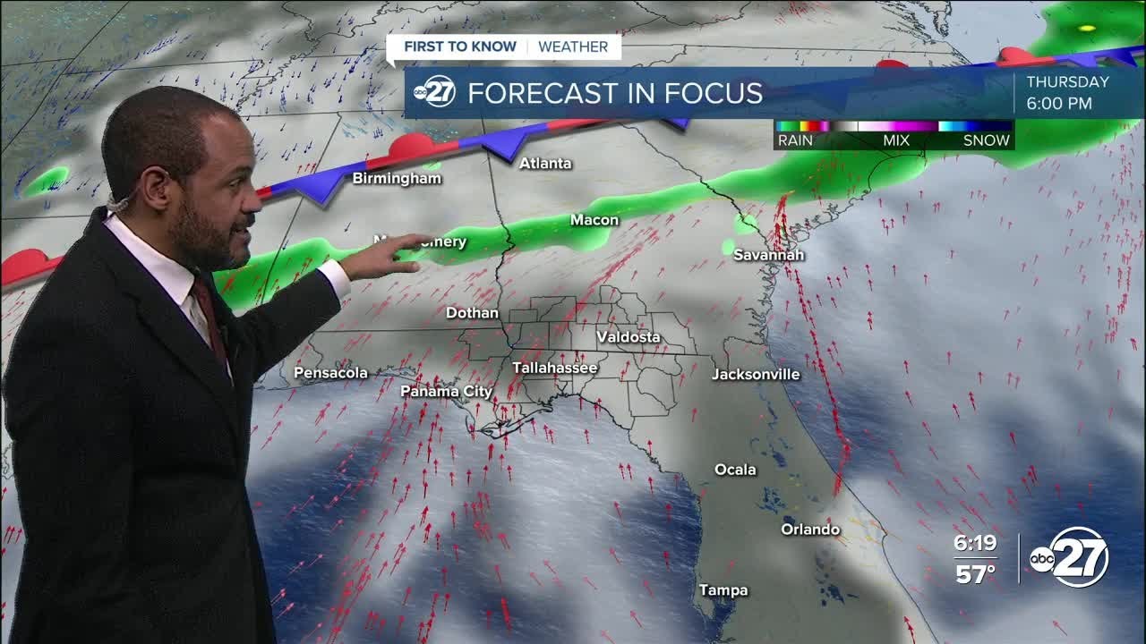 First to Know Forecast: A warming wind shift (02/24/2026)
