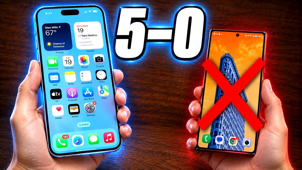 5 причин, почему iPhone 18 Pro Max УНИЧТОЖАЕТ Galaxy S26 Ultra