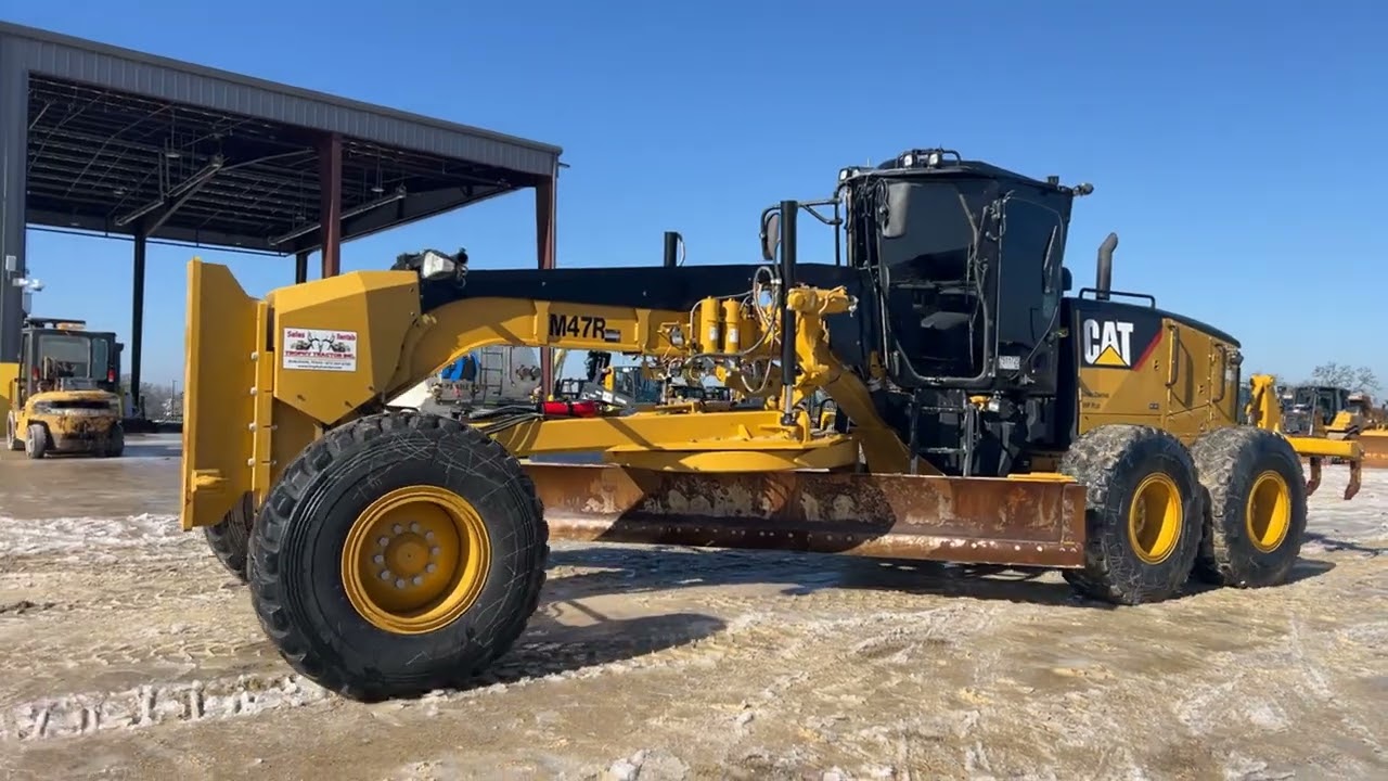2016 Cat 14M Grader Walk Around