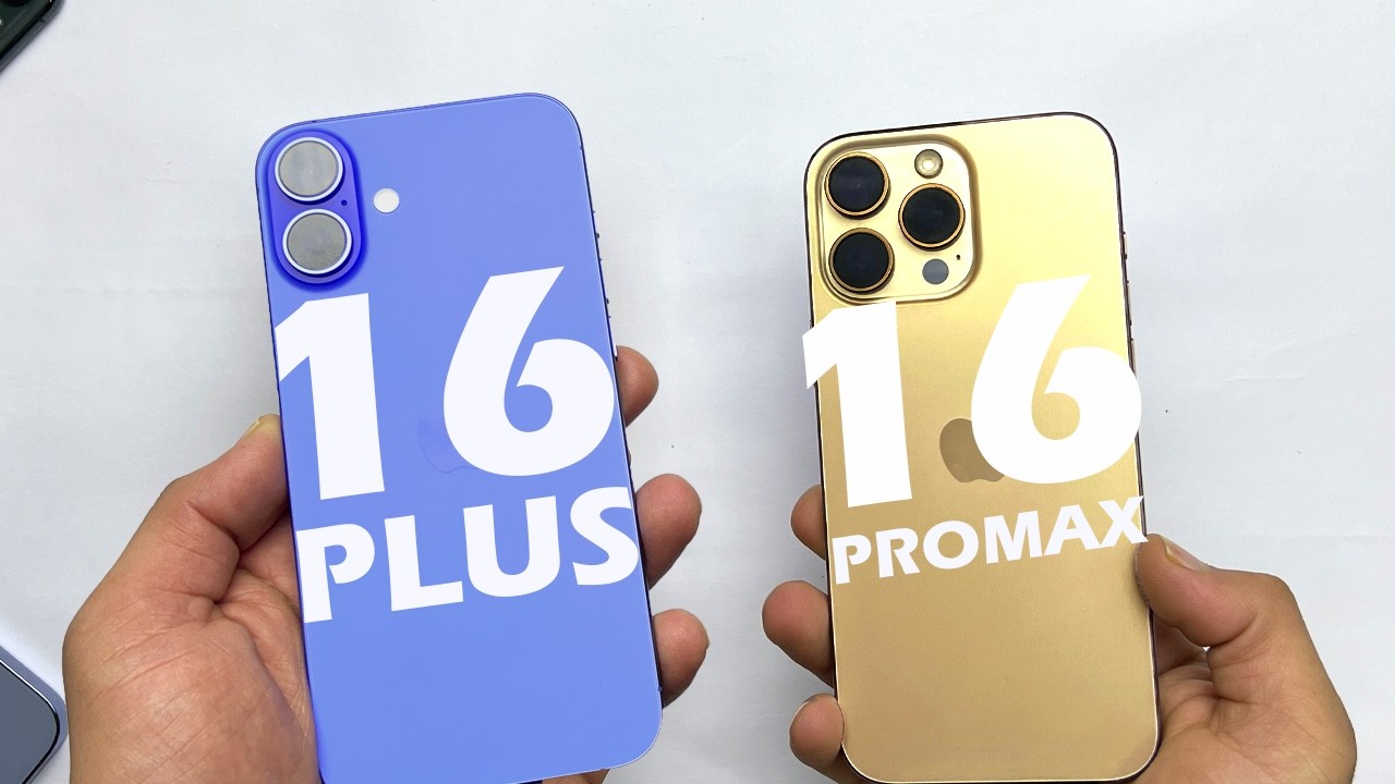 iPhone 16 Pro Max vs iPhone 16 Plus – Is Pro Max Worth the Extra Money?