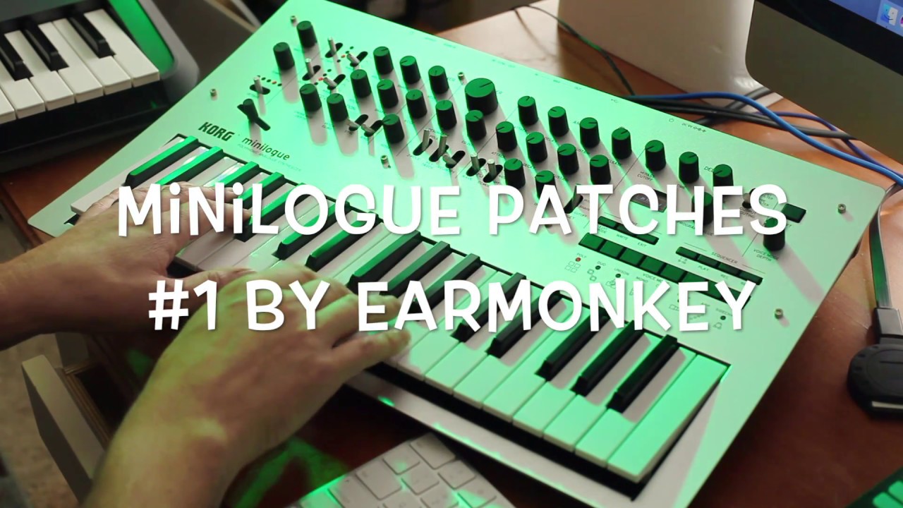 Korg Minilogue Free Patch Bank Part 1 by Earmonkey - Intergalactic