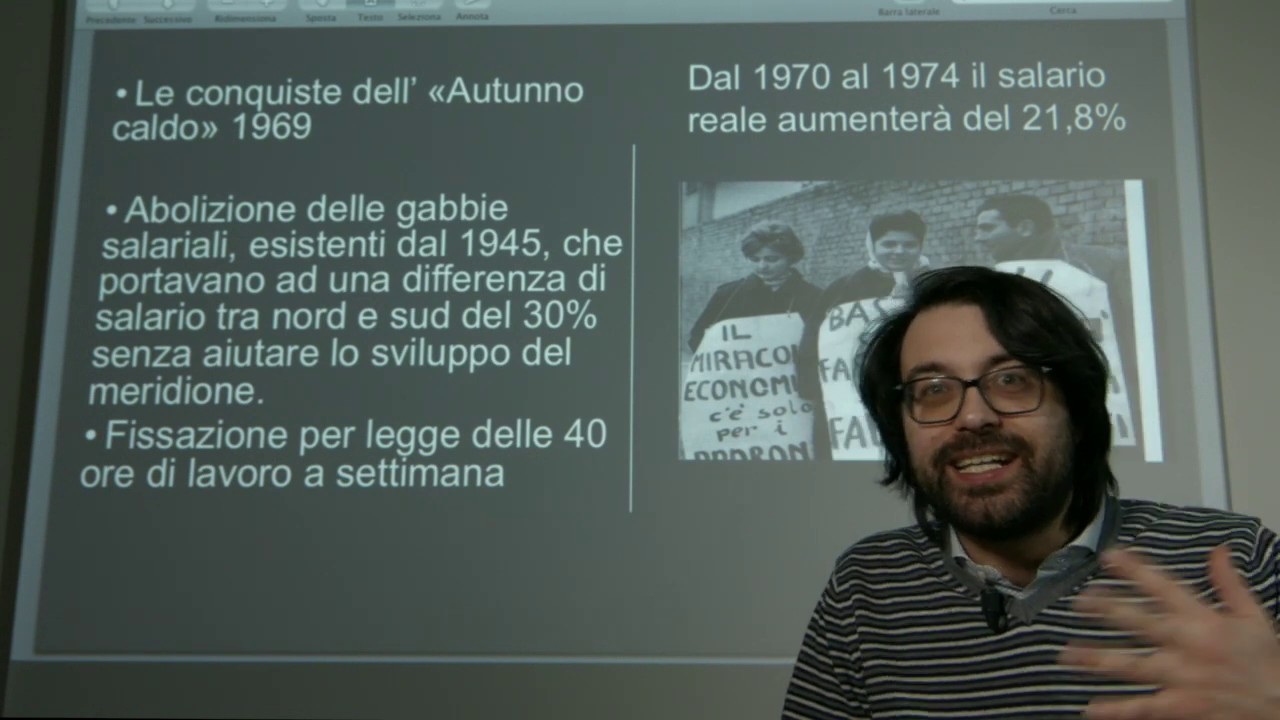 Lezione 81. Italia 1968-1978. Didattica on line FMST
