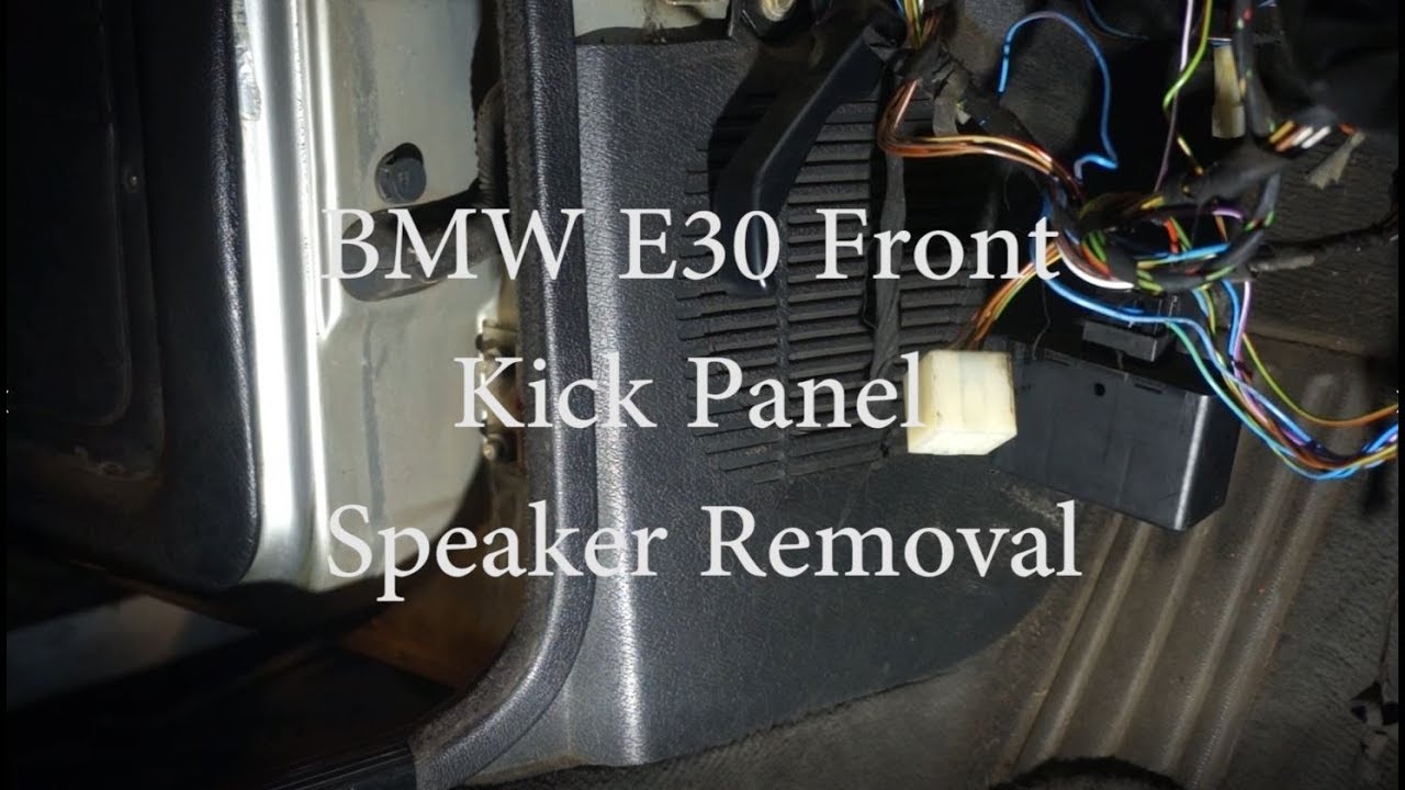 BMW e30 Front Speaker Removal - 1984 -1991 BMW 3 Series