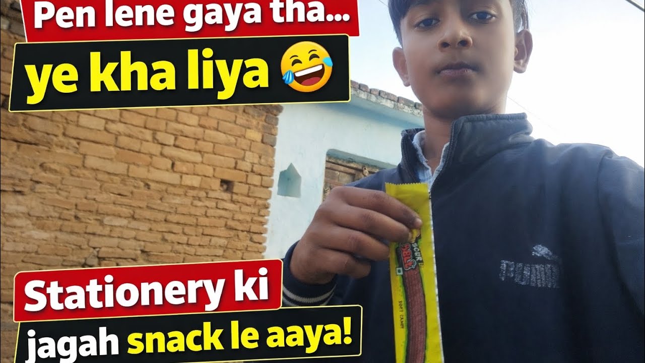 MY NEW VLOG 👍😁||PEN LENE GAYA THA YAH KYA LE AAYA 😂