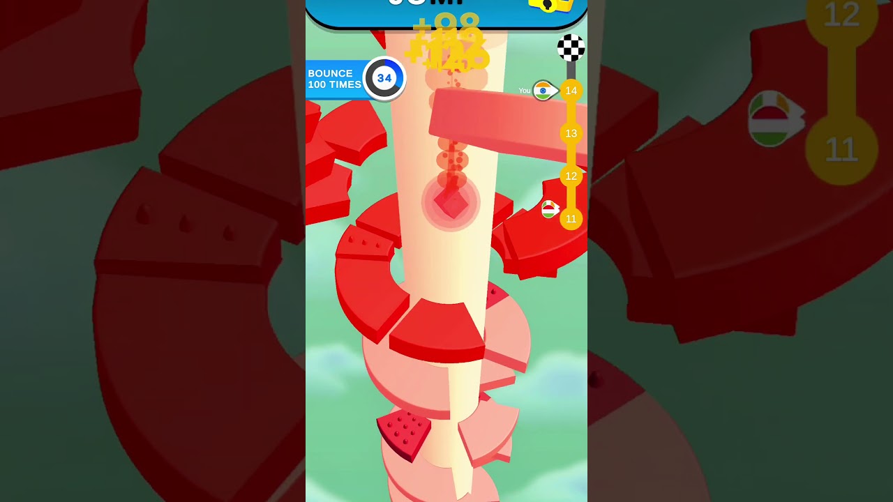 Helix Jump - Viral Satisfying Mobile Game #droidplayarena #games