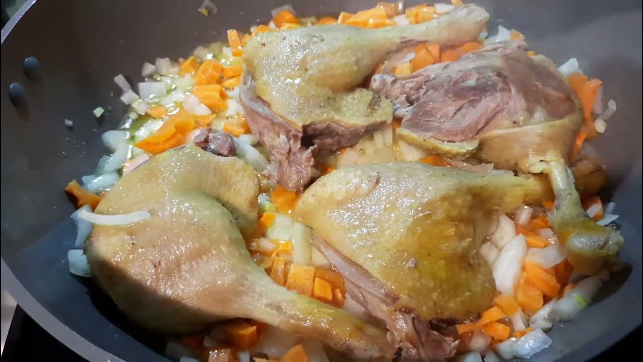 Pilaf cu carne de rață...minunat de bun!