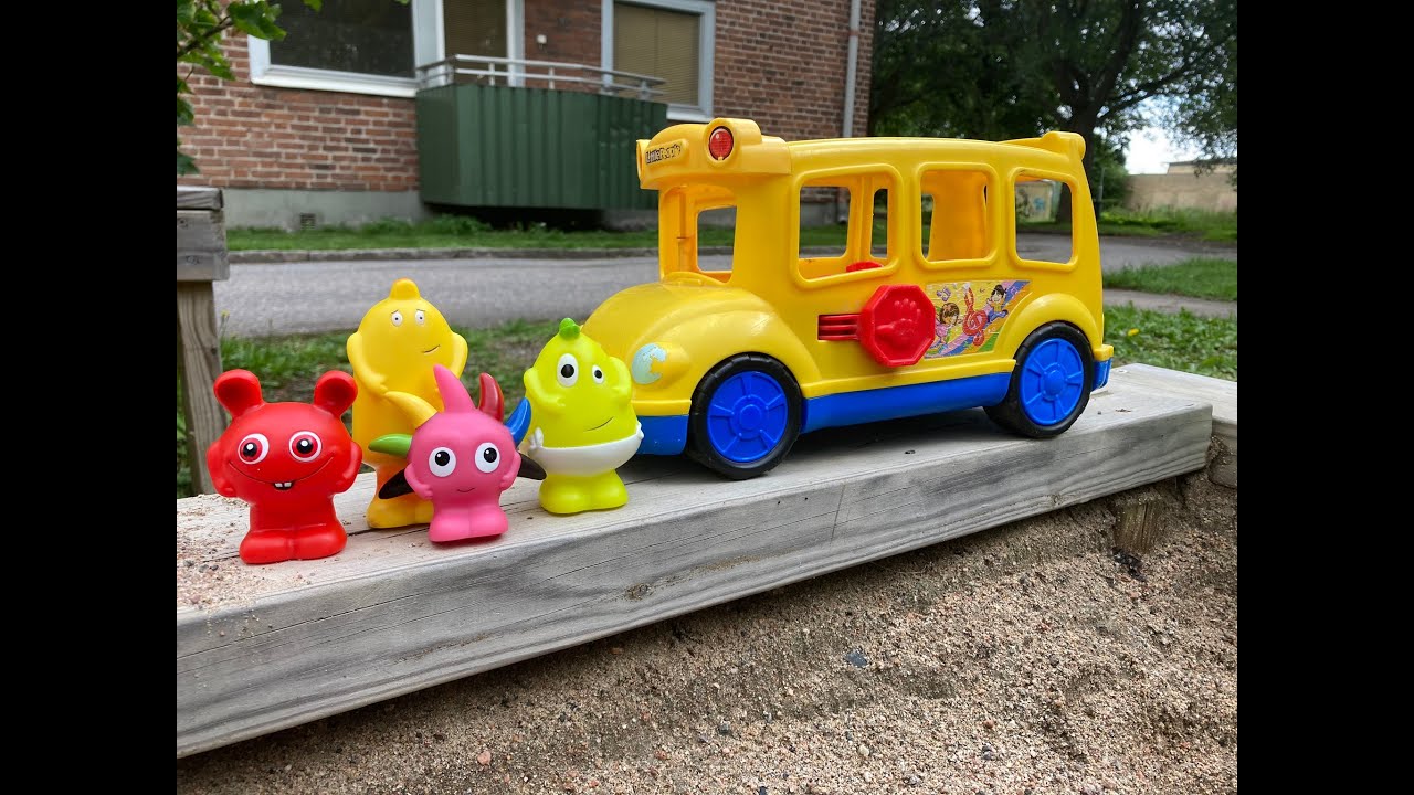 En dag i sandlådan med Babblarna