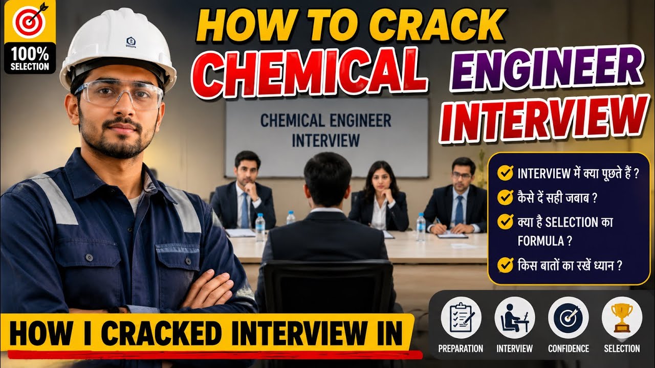 How to Crack Chemical Engineer Interview | Chemical Engineer Interview Question | Reliance Interview