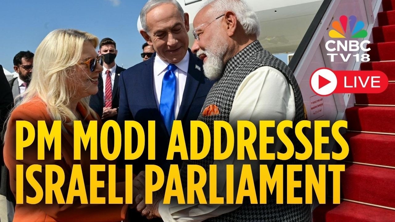 PM Modi In Israel LIVE | PM Modi Address Israel Parliament | Historic Visit | N18G