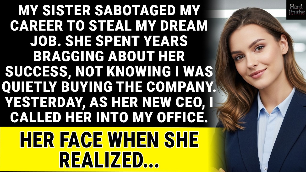 My Sister Stole My Dream Job, So I Became Her Boss's Boss