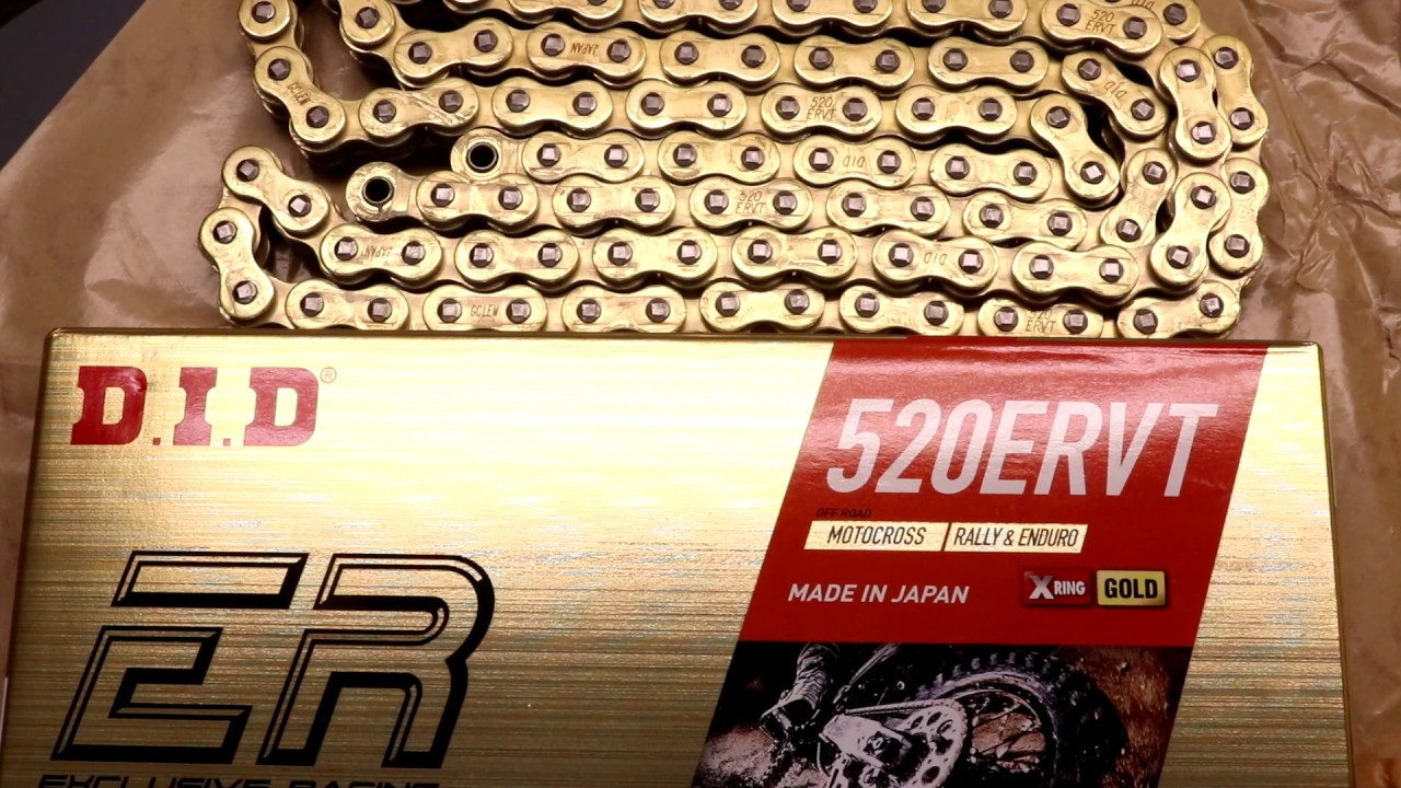 DID 520 ERVT X-Ring Chain- Comparison to the VT2