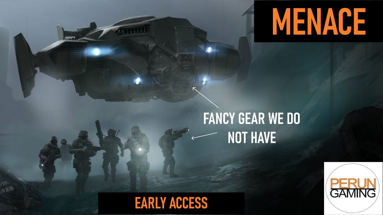 Let's Try MENACE E1: Taking on a Sci-fi universe with t-shirts and a fifty cal