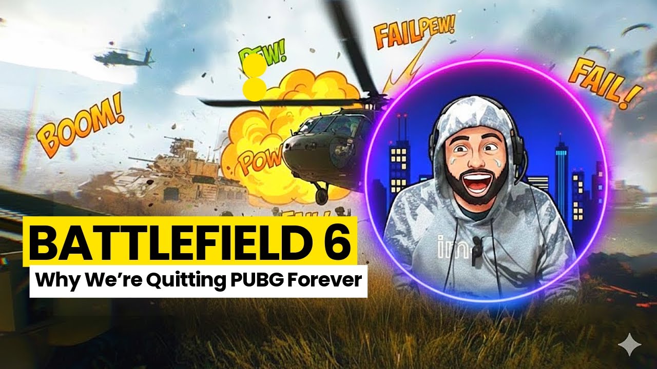 Battlefield 6 is SAVAGE! 😂 Why We’re Quitting PUBG Forever (BF6 Funny Moments)
