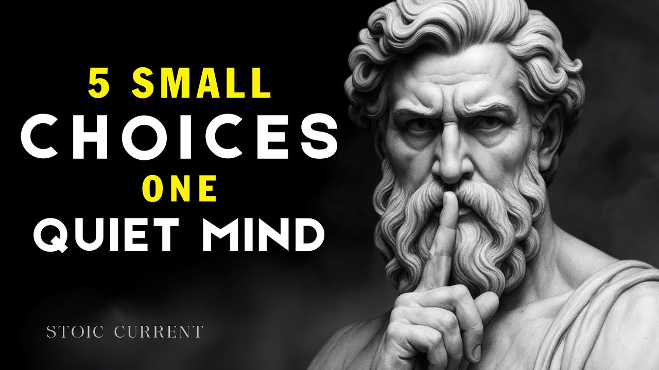 5 Daily Choices That Transform Anxiety Into Calm | Stoicism Philosophy
