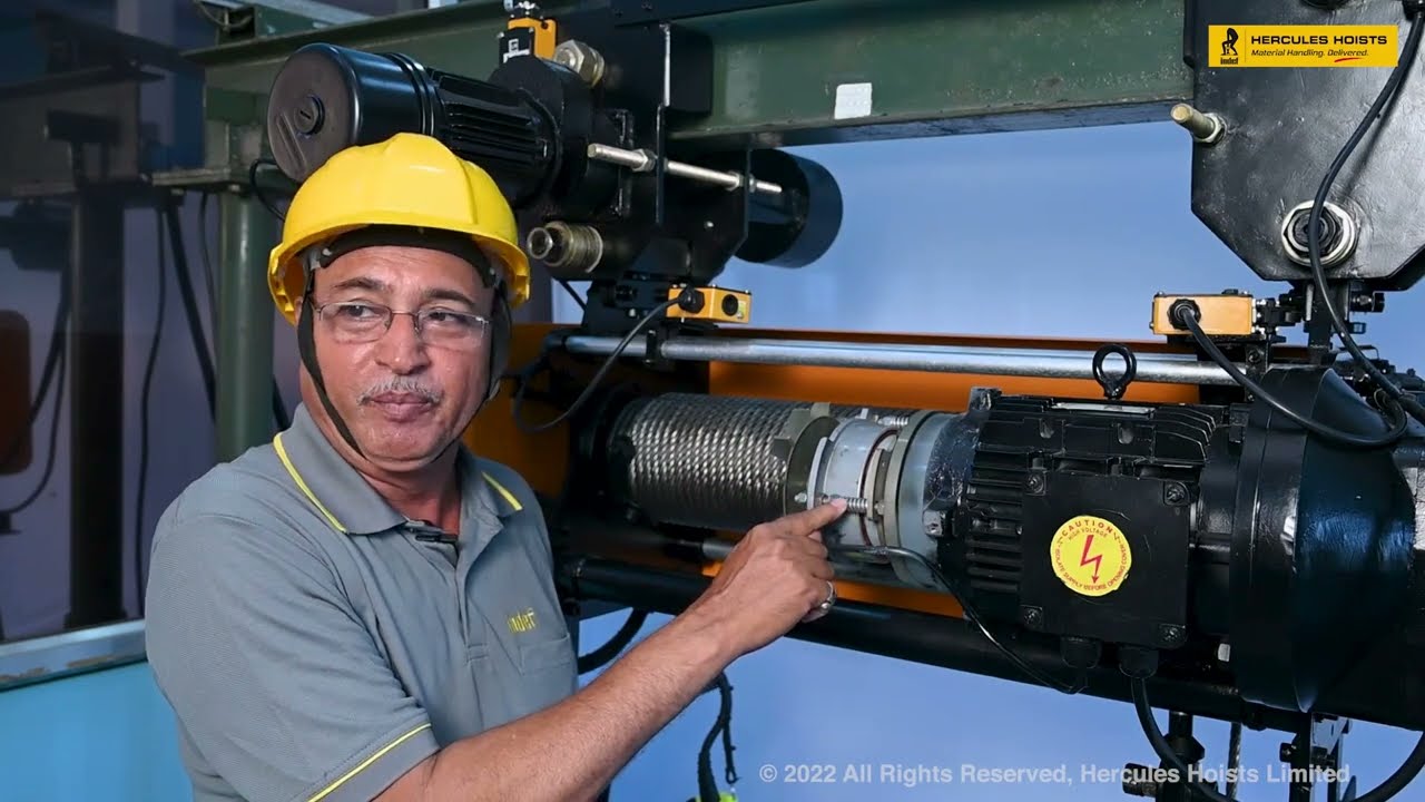 Indef iR Hoist |  General Maintenance Brake Setting | Material Handling Equipment