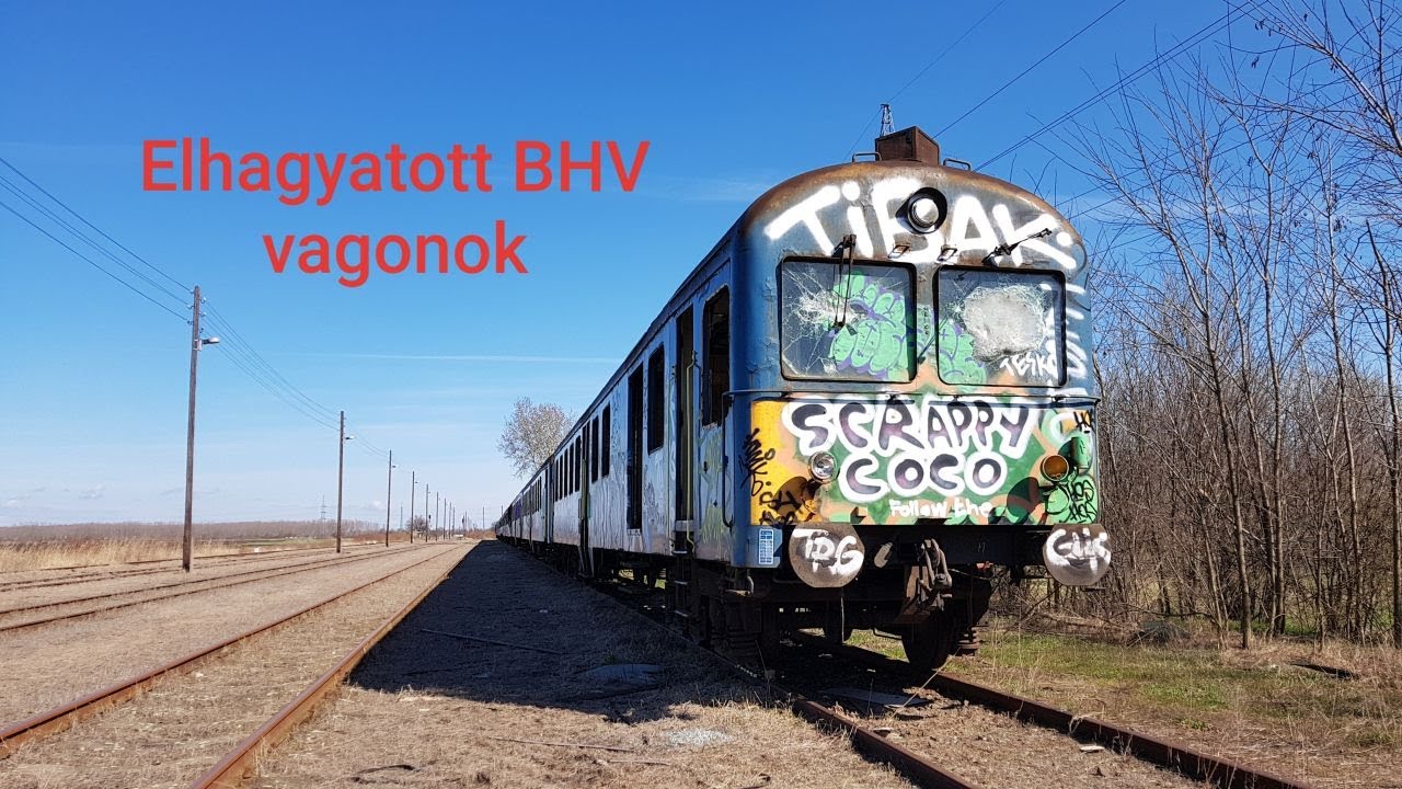 Elfeledett roncsok 1. -Elhagyatott vasúti személykocsik Szolnok határában