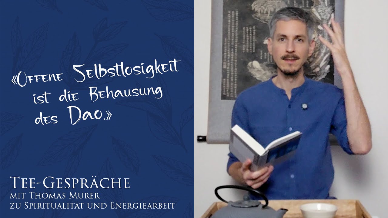 Offene Selbstlosigkeit ist die Behausung des DAO - Tee-Gespräche mit Thomas Murer