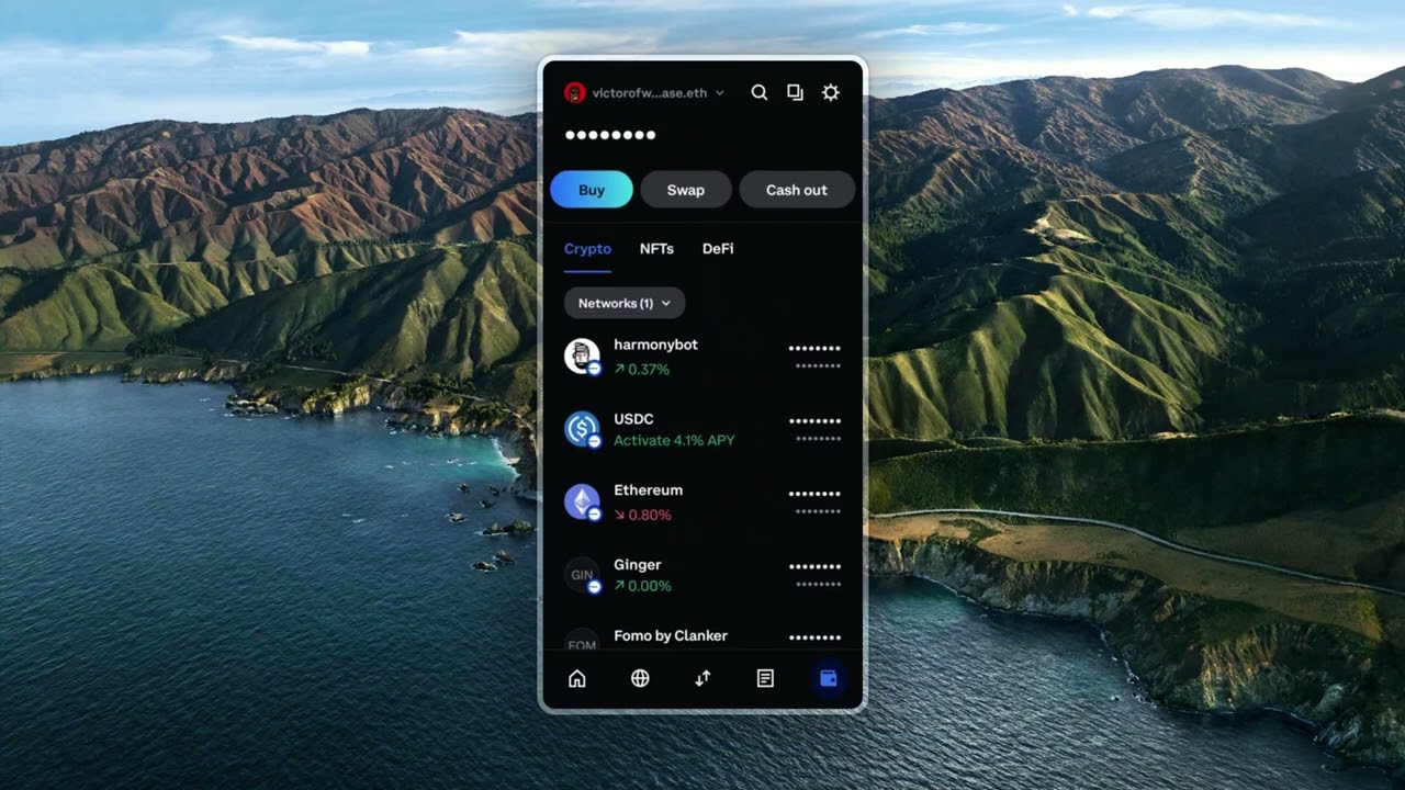 Secret ShortCut To Hide Your Coinbase Wallet Ballance.