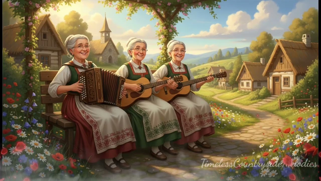 Relaxing Village Accordion Music for Seniors