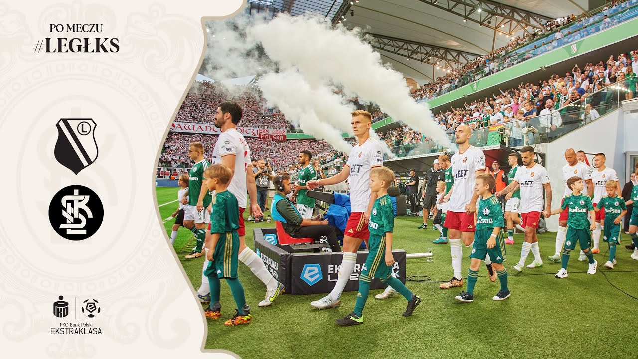 Adam Marciniak i Bartosz Szeliga po meczu z Legią