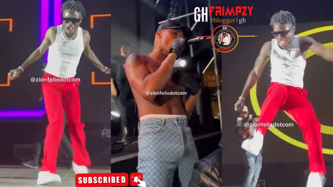 Waw! Kuami Eugene And Kidi On A Dance Floor As They Performs At The Havoccity Afro Festival, Italy
