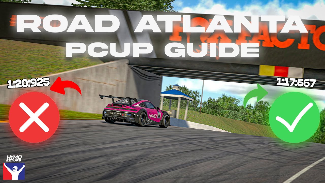 HOW TO DO ROAD ATLANTA IN iRacing | PCUP  Track Guide & Tips