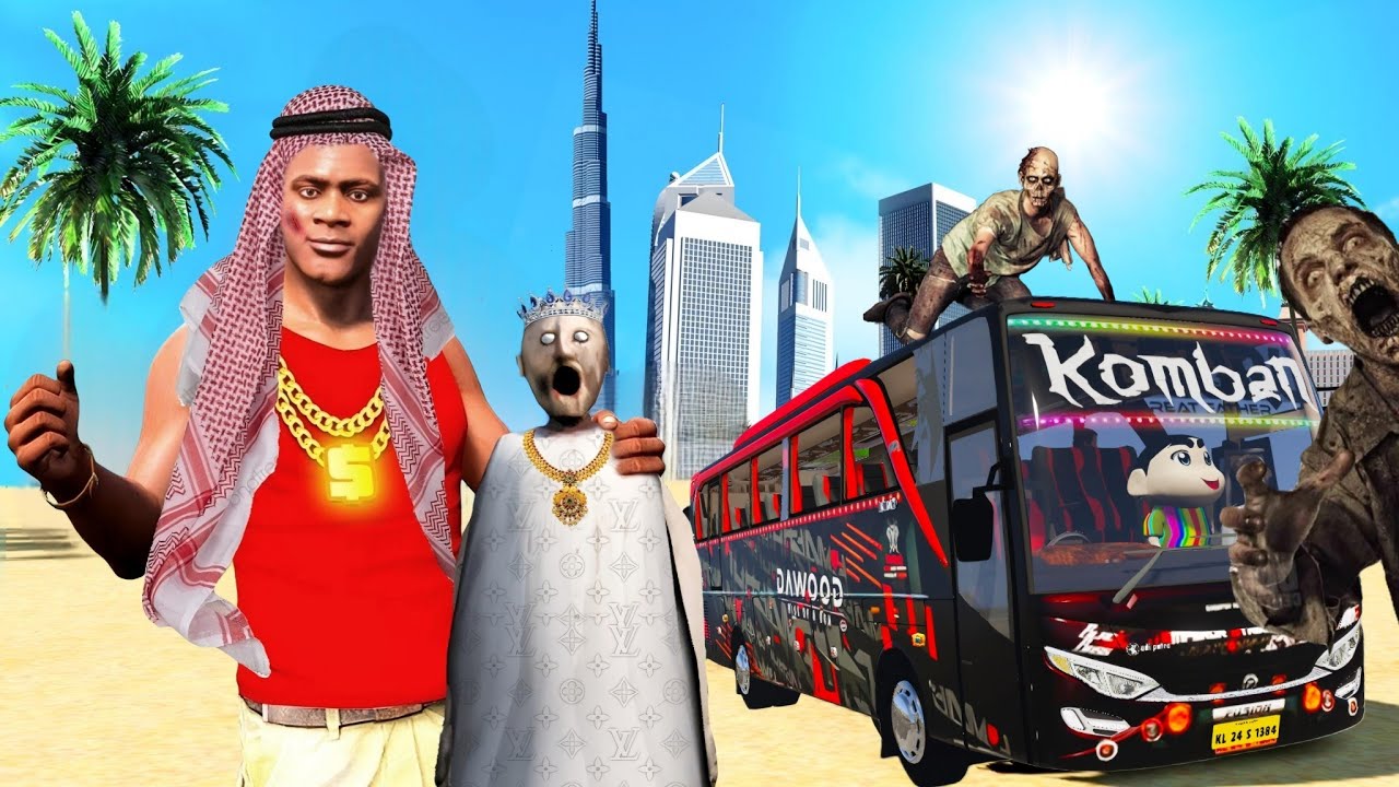 Franklin Spread Zombie Virus in Dubai
