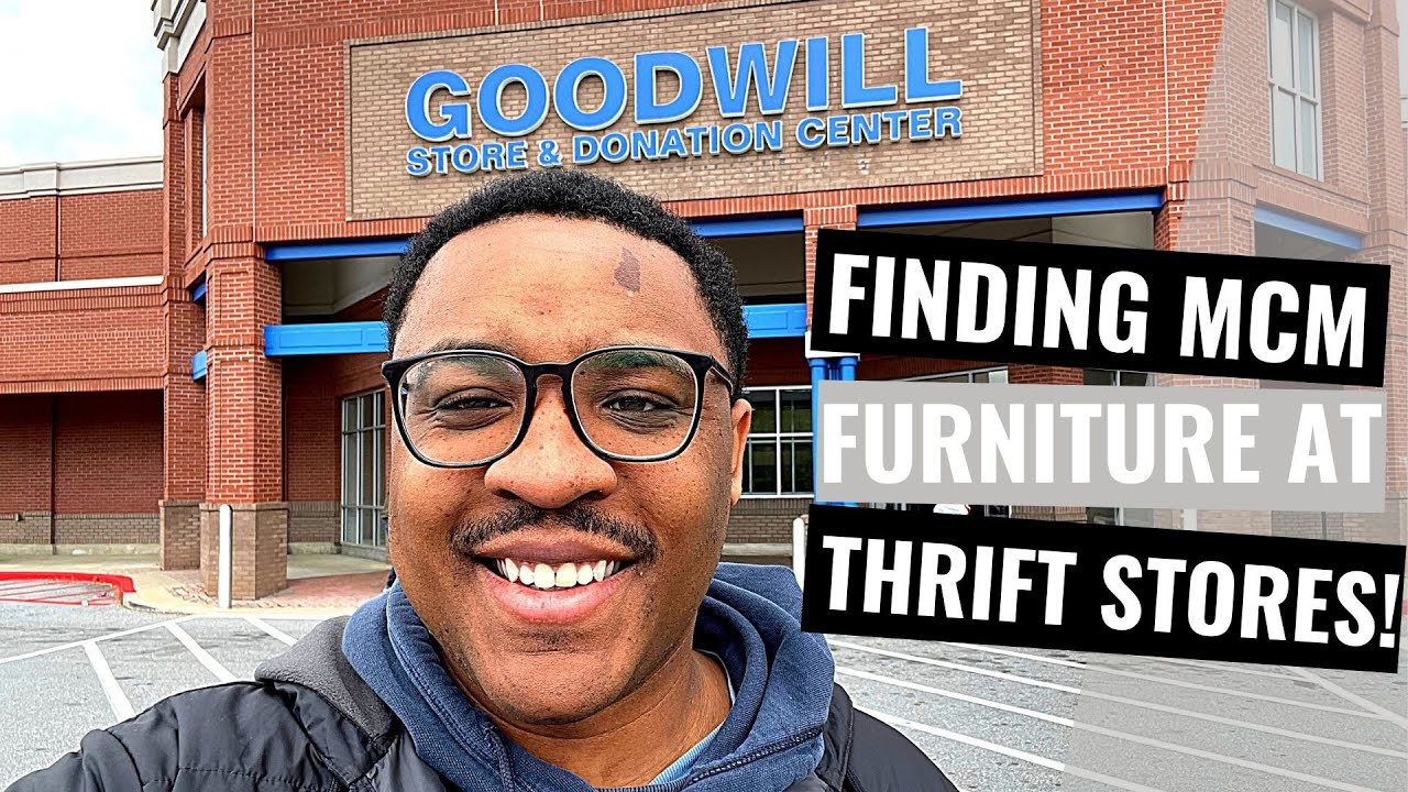 Finding Mid-Century Modern Furniture at Goodwill & Local Thrift Stores