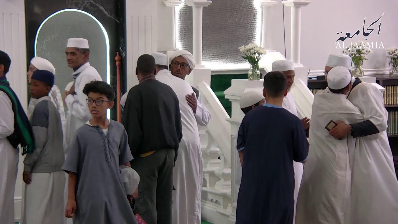 Jumuah proceedings conducted by Sheikh Dilavar Baba