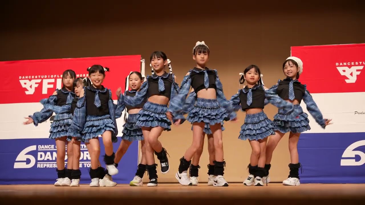 1部④FLEX五日市校REINA KIDS ダンスポート㏌アステール 2025/5/11【4K60P高画質】