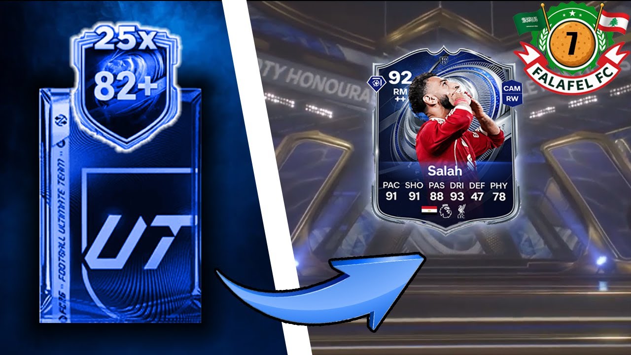 I OPENED 10 82x25 PACKS- Al Falafel FC | FC26