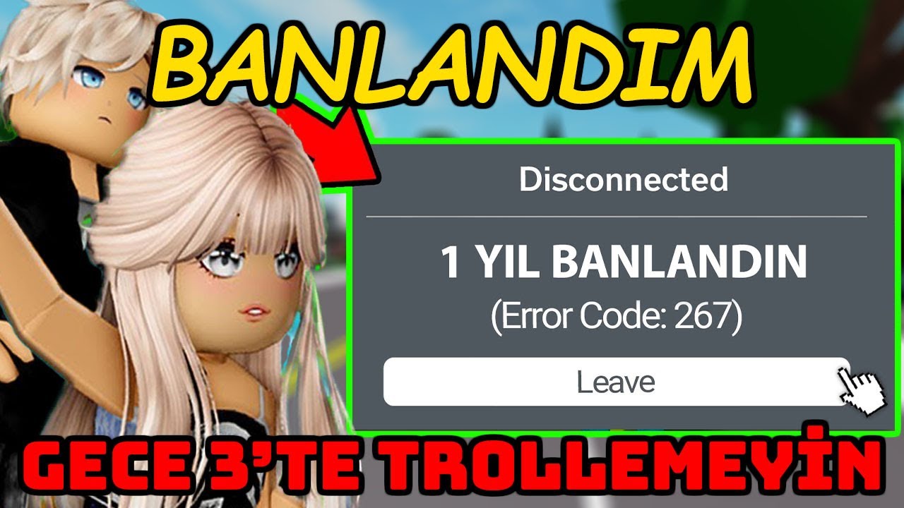 GECE 3'TE BROOKHAVENA GİRDİM TROLLEDİM🤣Brookhavendan 1 Yıl BANLANDIM😞(Roblox Brookhaven 🏡Rp)