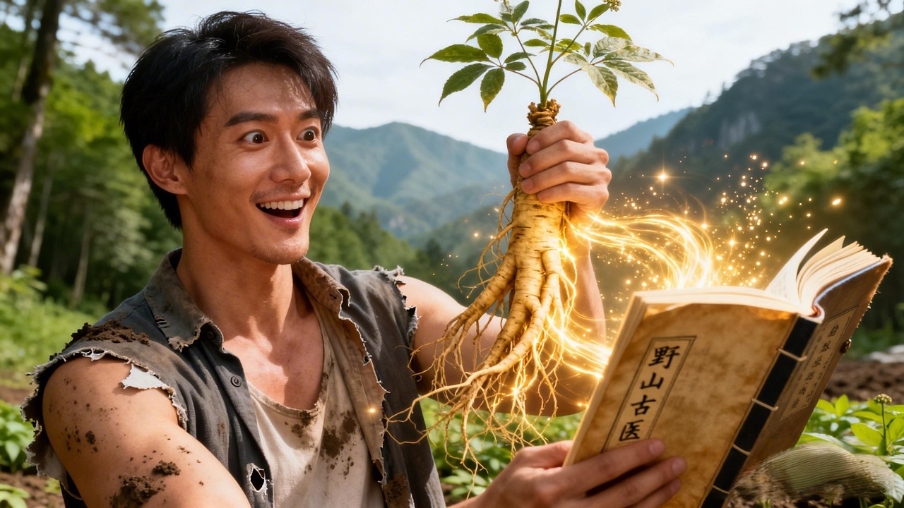 【新劇完結】🔥人參竟從書中冒出？我靠祖傳風水秘典發家致富