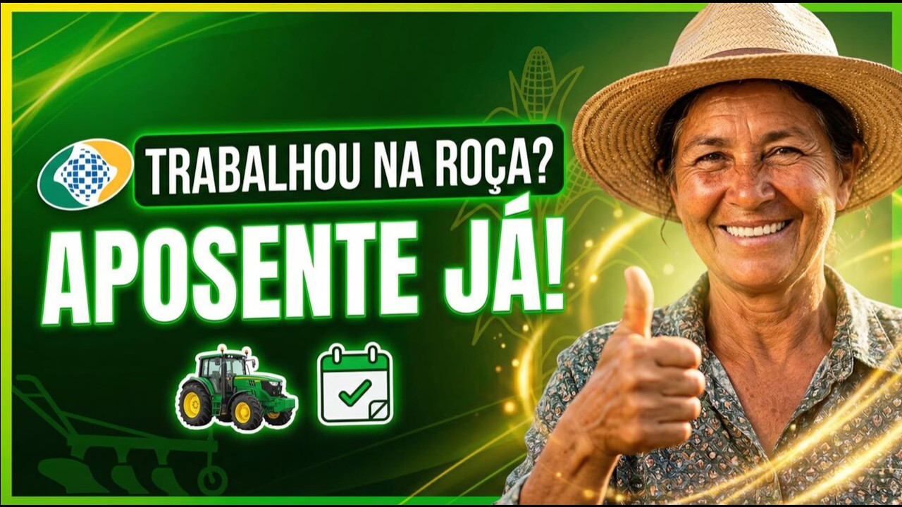 REVELADO: Aposentadoria Rural INSS 2026! Use o Tempo de Roça e Aposente Mais Cedo
