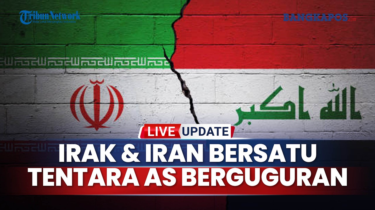 IRGC Non Stop Luncurkan Rudal, Milisi Irak Bantu Babat Pangkalan AS, Rudal Iran Hujani Langit Israel