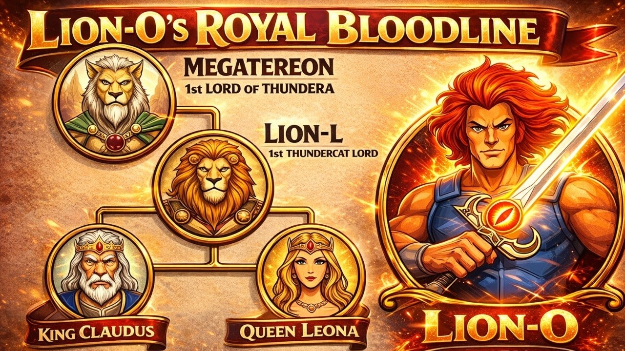 Entire Blood-Line Of Lion-O And His Complete Lineage Of Feline Rulers - Explained | Thundercats