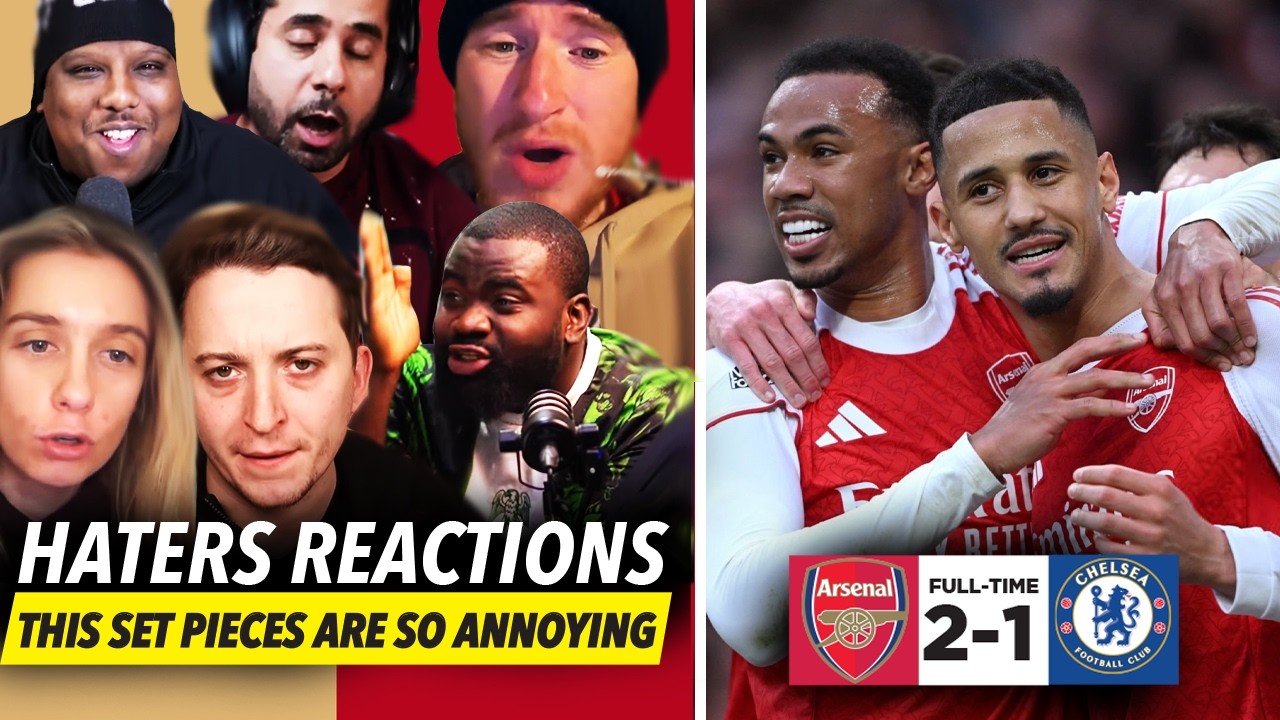 SET PIECE FC STRIKES AGAIN! 😭 Arsenal Haters FURIOUS After Win Over Chelsea