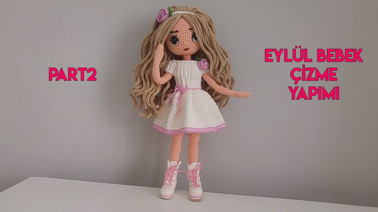 Eylül bebek çizme yapımı part 2  (Englishsubtitle)