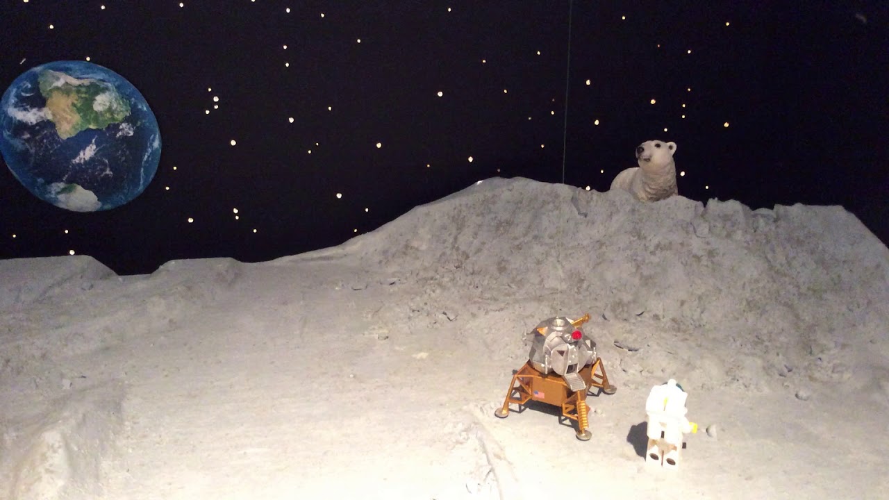 M&aring;nelanding i stop motion