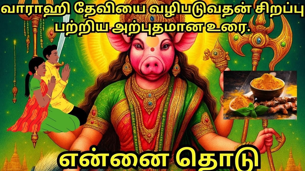 வாராஹிதேவியை வழிபடுவதன் சிறப்பு பற்றிய அற்புதமான உரைஎன்னை தொடு#Trending #varahi  #tamil #motivation
