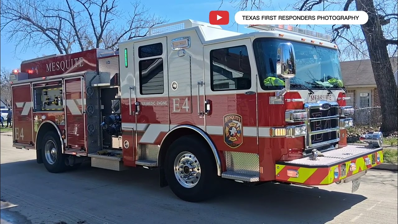 1 alarm Mesquite Structure Fire 3-8-26