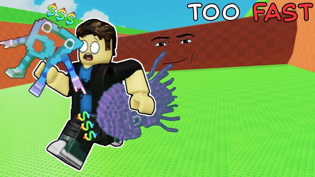 Saving BRAINROTS from GIANT LOGS in Roblox...