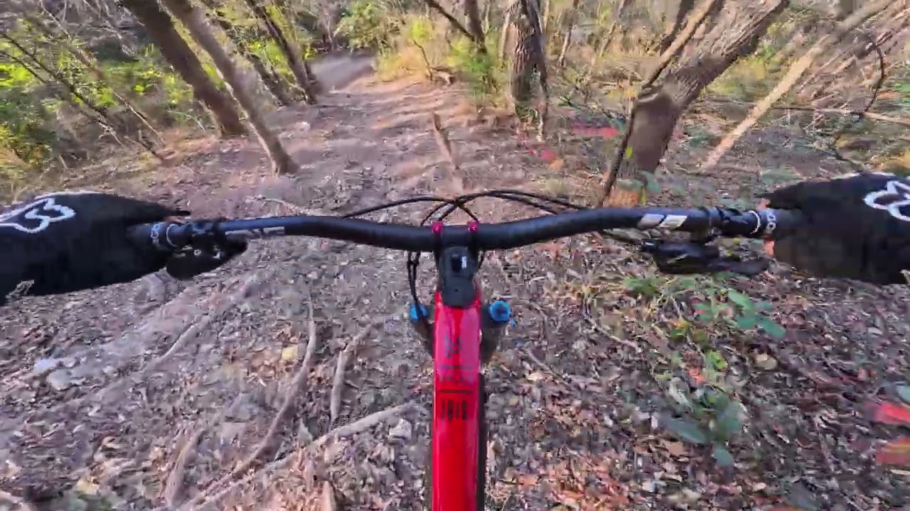 1st double black on the Ibis Ripley. Cameron Park, Waco TX