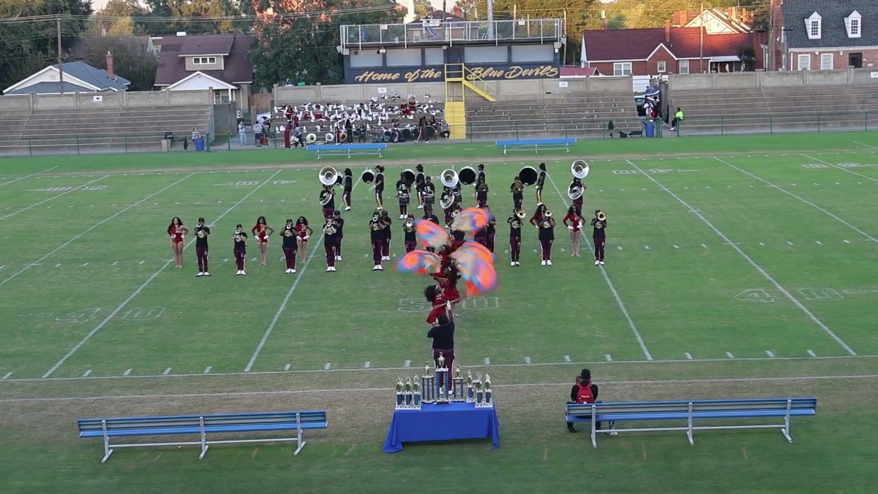 Petersburg Marching Crimson Wave at the 7th Annual Wonder City Classic