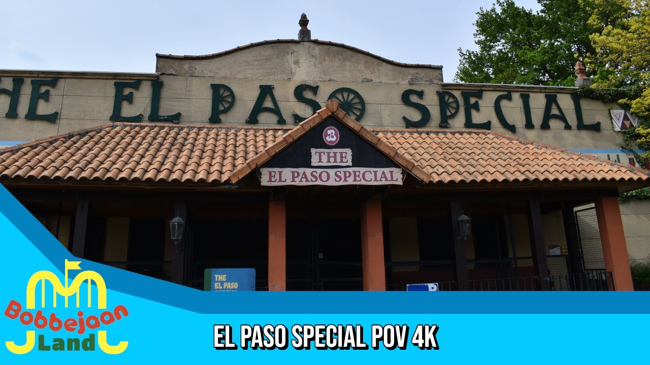 Bobbejaanland - El Paso Special Onride POV 4K