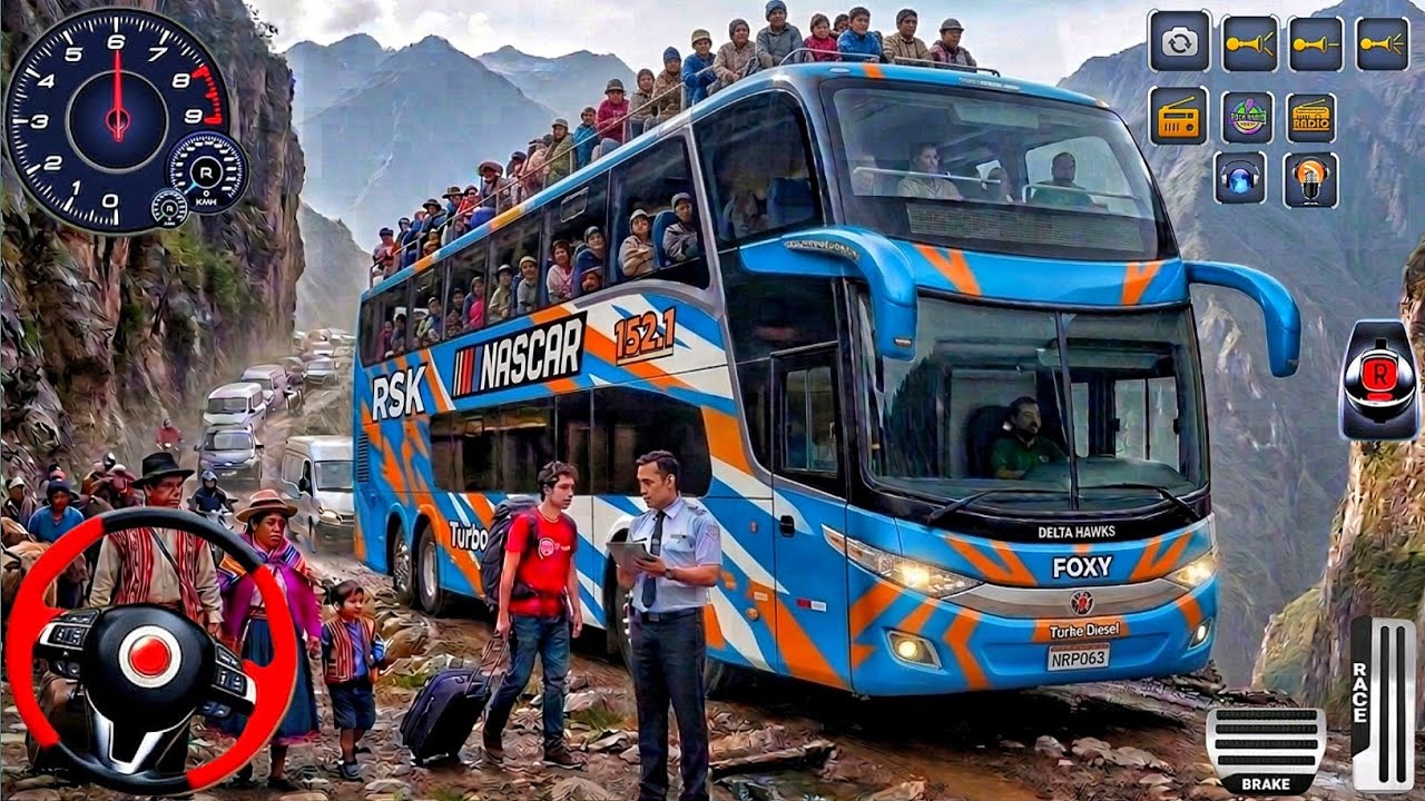 New Bus Simulator 2026: Impossible Indian Road Bus Driving - Bus Game Android Gameplay