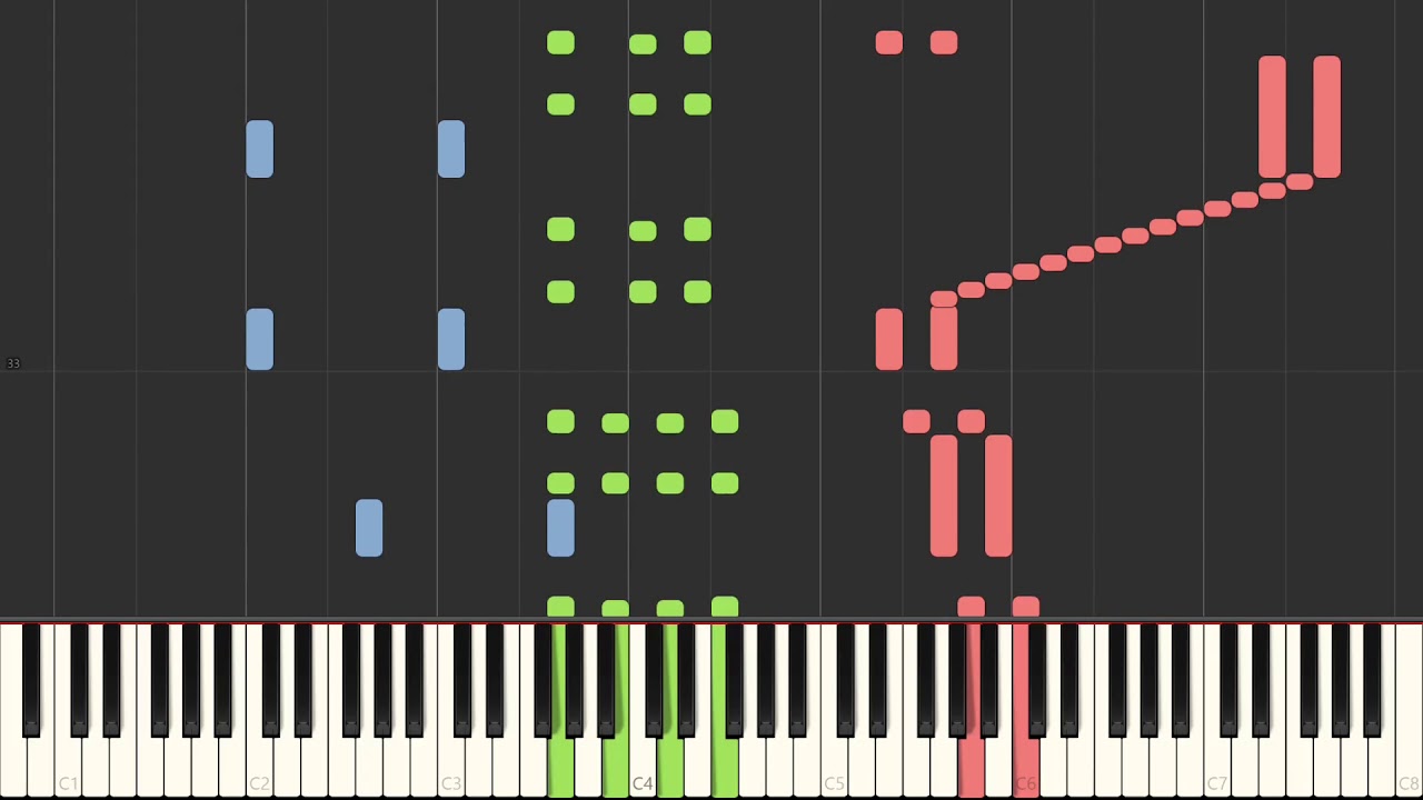 Chopsticks Duet - versión de Emmanthe (Piano Tutorial, Synthesia)