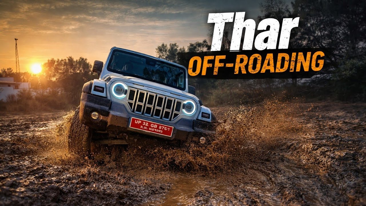 Mahindra Thar Off-Roading | Moving Madness